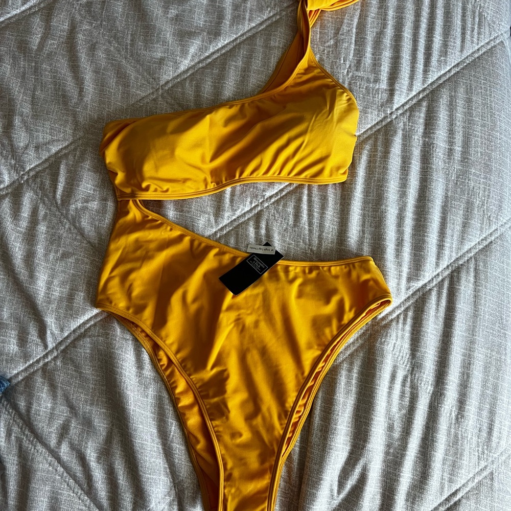 Abercrombie & Fitch Mustard Swimsuit
